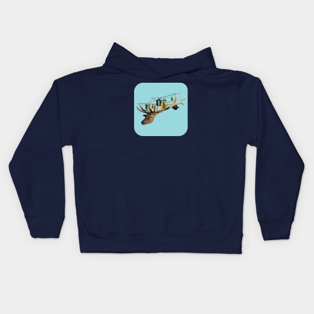 Traffic Trophy Kids Hoodie by HelenRatner